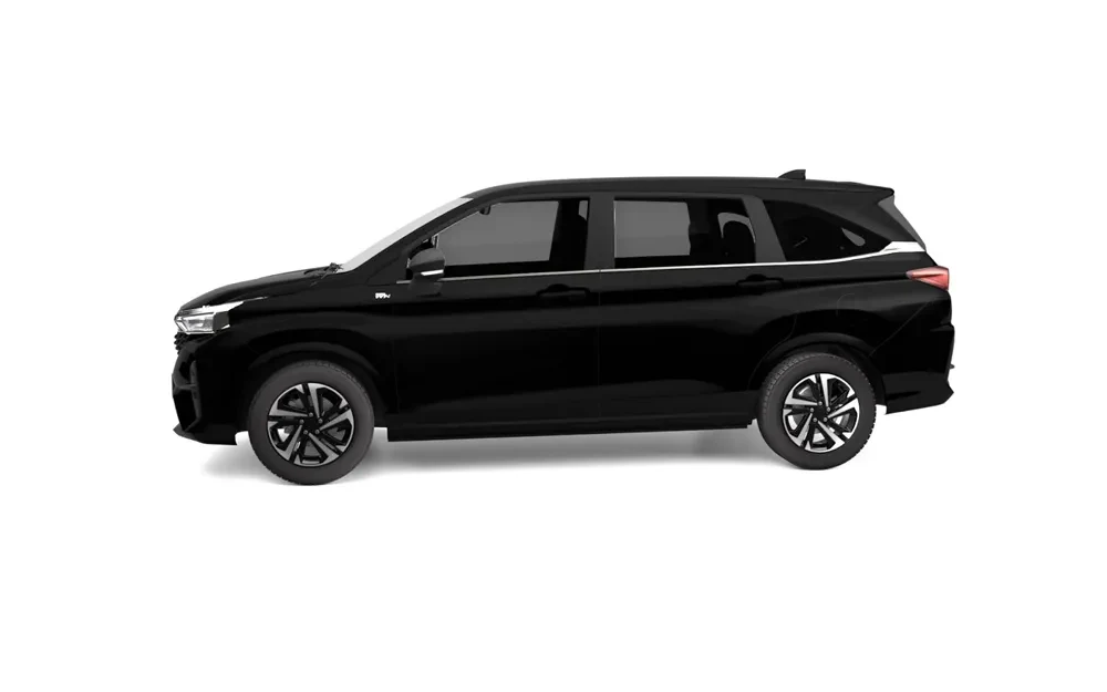 Perodua Alza warna hitam