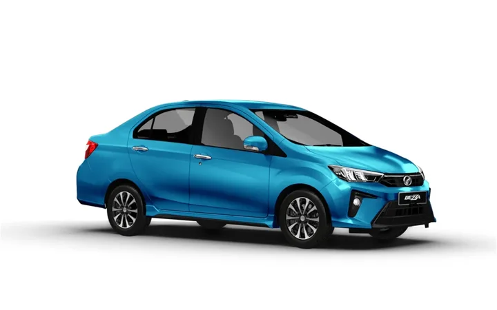 Perodua Bezza 1.3 X Ocean Blue
