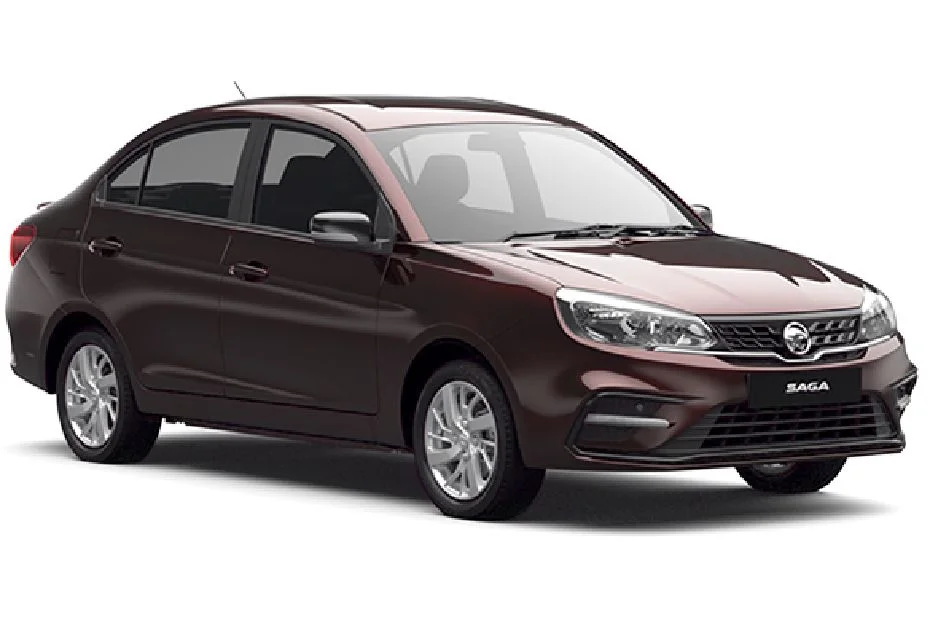 Proton Saga warna Rosewood Maroon